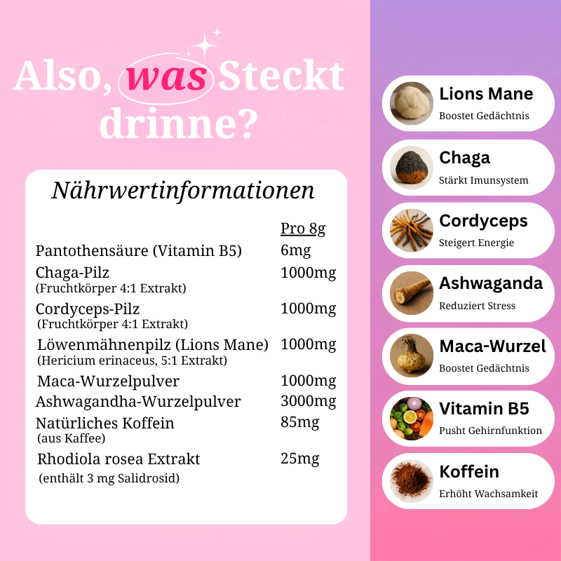 Nebula dust v1.0 - Fokus, Energie, Flow.